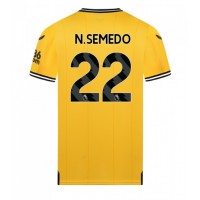 Wolves Nelson Semedo #22 Hjemmedrakt 2023-24 Kortermet